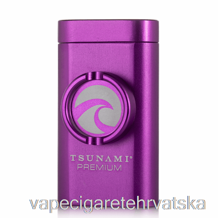 Vape Cigarete Tsunami Dugout I Grinder Purple